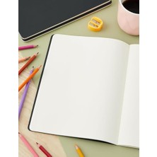 Emdeco Noktali Cahier Not Defteri 3'lü Set Xl Boy Siyah