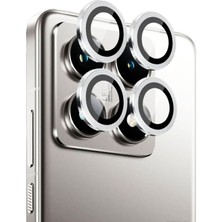 MiraLive 14 Pro Kamera Lens Koruyucu Cam Filmi – Safir  | Üstün Koruma & Maksimum Şeffaflık (Gümüş (Silver))