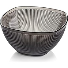 Emdeco Barok Kare Salata Kasesi Orta Füme