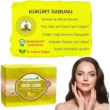 MiraLive Doğal Kükürt Sabunu 140 gr 1 Adet Tüm Cilt Tipleri Için Antioksidan ve Hücre Yenileyici Etkili