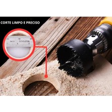 Asseds Store 11 Parça Açma Panç Seti Duvar Ahşap Plastik Kartonpiyer Daire Delik Açma Aparatı Aleti Matkap Ucu Delici Testere