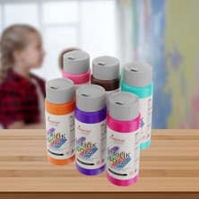 Asseds Store Tamamlayıcı Renkler Akrilik Boya 6'lı Set 6X60ML