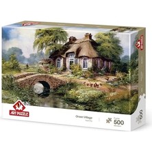 Asseds Store Yeşil Köy 500 Parça Puzzle
