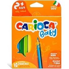 MiraLive Bebek Üçgen Kuru Boya Kalemi, 10'lu