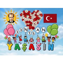 Promisebackdrop2 150X200 Kumaş Okul Panoları, Etkinlik Fon, 23 Nisan Panosu, 23 Nisan Kutlu Olsun Afiş