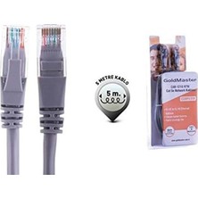 MiraLive Goldmaster CAB-1218 Ntw Cat 5e Network Kablosu 5 Metre