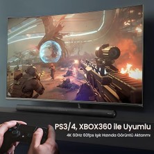 MiraLive 4K 60Hz 18GBPS Hdr Arc Hdcp Fiber Optik HDMI 2.0 Kablo 80 Metre