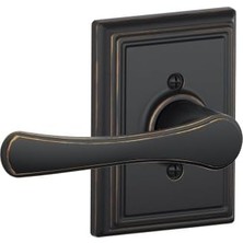 Asseds Store ile Avila Kolu Dönmeyen Kilit, Eskitilmiş Bronz (F170 Vla 716 Add)