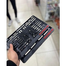 Kare Plastik Plakalık, Şık ve Dayanıklı Tasarım, 1 Adet