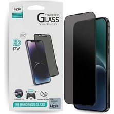 Asseds Store Link Tech 17/17 Pro / 16 Pro Hayalet Kırılmaz Ekran Koruyucu, 9h Temperli Cam, 0.3mm, 2.5d, Oleofobik Kaplama, Full Kaplama
