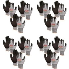 Asseds Store &do Çoklu Paketler, Beybi CL300 Lateks Kaplı Kesilmeye Dirençli Eldiven | EN388 & EN420 Sertifikalı