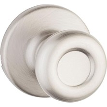 Asseds Store 92001-508 Yuvarlak Geleneksel Tylo Hall ve Dolap Geçit Kapı Topuzu, Nikel
