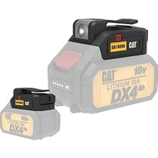 Asseds Store DA18099 18V 2A Çift Çıkışlı USB Port + LED Fener