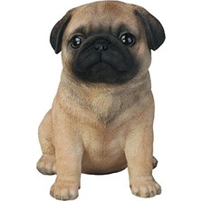 MiraLive Hi Figur Sitzender Mops