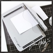 Asseds Store Tim Holtz Tonic 21,6 cm Kollu Dilimleyici, Çok Renkli