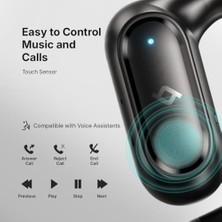 Asseds Store Soundflow Ows Kablosuz Bluetooth Kulaklık - Siyah 2KM156S