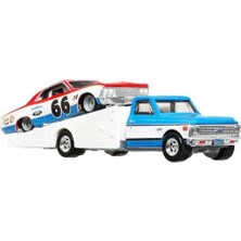 Emdeco Premium Car Culture Transport FLF56-HRV40 '66 Chevelle & 72 Chevy Ramp Truck