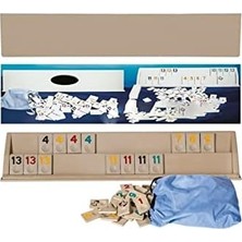 MiraLive Plastik Okey Takımı Kaliteli Okey Oyun Takımı Spot