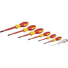 Asseds Store Professional Profesyonel Vde Torx Tornavida Seti 7 Parça (1x Kontrol Kalemi; 6x Torx Tornavida)