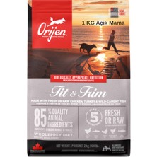 Orjn Fit & Trim Tahılsız Yetişkina Açık Köpek Maması 1 kg