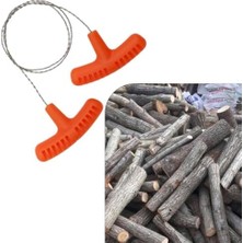 Asseds Store Taşınabilir Mini Zincir Cep Testeresi, Tel Testere, Ahşap Plastik Metal Için Kamp Testeresi