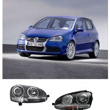 X Power Tuning Vw Golf 5 Uyumlu Krom R32 Mercek Far