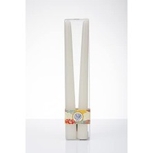 MiraLive 2 Li Ekru Şamdan Mum