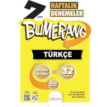 Asseds Store Bumerang 7. Sınıf Türkçe Haftalık Denemeler