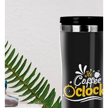 Emdeco Bk Coffee Tasarımlı Çelik Termos Bardak