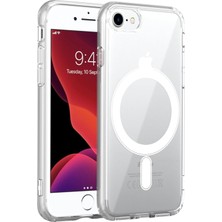 MiraLive Magsafe ile Uyumlu Şeffaf Silikon Kılıf… (7-8-Se ile Uyumlu)