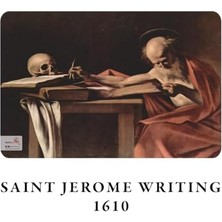 Asseds Store Saint Series I - A6, Caravaggio 4'lü Defter Seti Iıı, Çizgisiz, Toplam 192 Sayfa, Her Biri 48 Sayfa, Tel Dikiş, Esnek Kapak, Oval Kenar, Tuval Doku, 60 Gram, Sarı Krem Renk