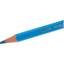 Asseds Store Bıc Kids Üçgen Kuru Boya Kalemi, 12'li Kutu, 2 Yaş ve Üzeri Çocuklar Için Ideal, Kıymık Oluşturmaz, Çiğnemeye Karşı Dayanıklı