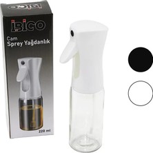 Maarketim Yağdanlık CAM 220ML YAĞDANLIK SPREY SİYAH BEYAZ PLASTİK BAŞLIK