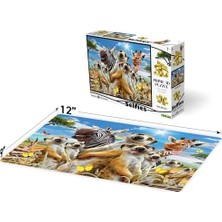 Emdeco 3D - Mirket Selfie - 48 Parça Puzzle