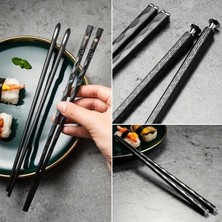 Asseds Store Lüks Tarzı 5'li Çubuk Setisiyah Özel Tasarım Kaymaz ve Dayanıklı