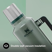 Asseds Store Legendary Vakumlu Çelik Termos, Yeşil (Hammertone Green), 2.3 Litre