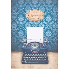 Asseds Store Notelook Retro Typewriter Multi Defter