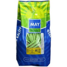 May Gina Fasulye Tohumu 2 kg Kendi Ambalajı