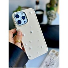 MiraLive 16 Promax Uyumlu 3D Pearl Tasarımlı Oyuncaklı Silikon Kılıf - Krempearl