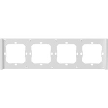 Emdeco M5-80W 4'lü Anahtar Çerçevesi