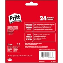 Asseds Store 24'lü Pastel Boya - Karton Kutu