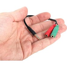 MiraLive Dark DK-CB-AUC01 20 cm 3.5 mm - Rca Ses Dönüştürücü Kablo