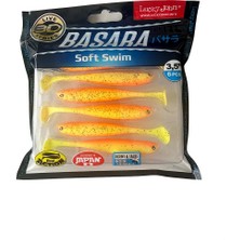 Lucky John Basara 3D Soft Swim 3.5'' 8.89CM 6 Adet Silikon Yem – PG03