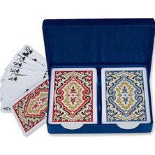 MiraLive Kem Plastik Oyun Kağıdı Iskambil Kağıdı Çift Deste Oyun Kağıdı