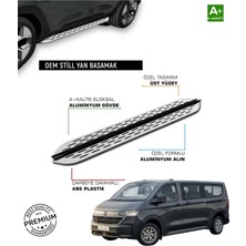 Tuna Oto T6 Transporter Camlı Van Uzun Şase Araca Özel Prv1 Yan Basamak 2016 2017 2018 2019 2020 2021 2022 2023 2024