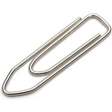 MiraLive - Gümüş Metal Ataş 100 Adet 25 mm