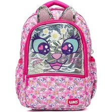 MiraLive Wia Cat Kız Çocuk Okul Seti Pembe