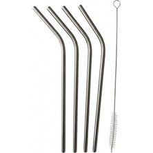 Asseds Store Çelik Pipet Seti 5 Parça, Paslanmaz (2)