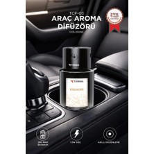 Torima Tcf-03 Araç Içi Hava Nemlendirici & Hareket Algılamalı Koku Makinesi Cologne Esansı – 120ML Aromaterapi Difüzör Araç Kokusu