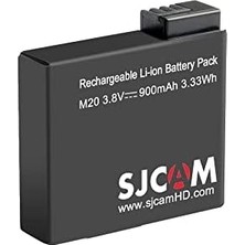 MiraLive M20 900MAH Li-Ion Ultra Dayanıklı Aksiyon Kamerası Için Batarya